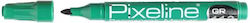 Pixeline Постоянно Маркер Зелен