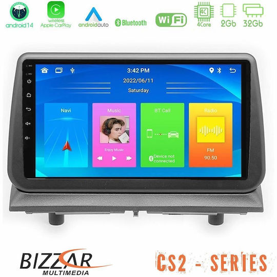 Bizzar Auto-Audiosystem Dodge Nitro 2007-2011 (Bluetooth/USB/AUX/WiFi/GPS/Apple-Carplay/Android-Auto)