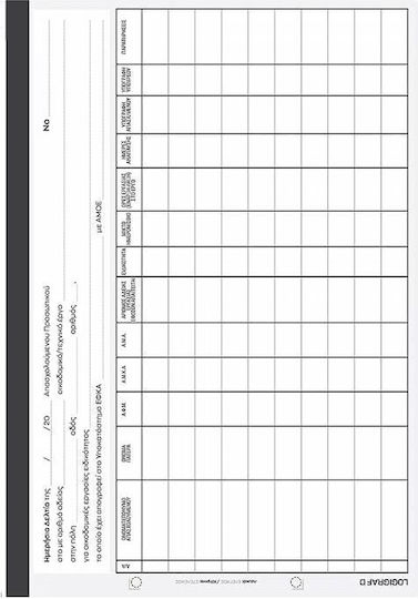 Logigraf Calendar Misc Forms 2x31 Sheets
