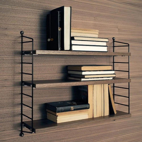 Wall Shelf Nextdeco 3 Shelves H50x60x12cm