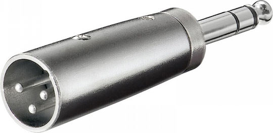 GBC Конвертор 6.3mm мъжки към XLR мъжки 1бр 30.5642.00