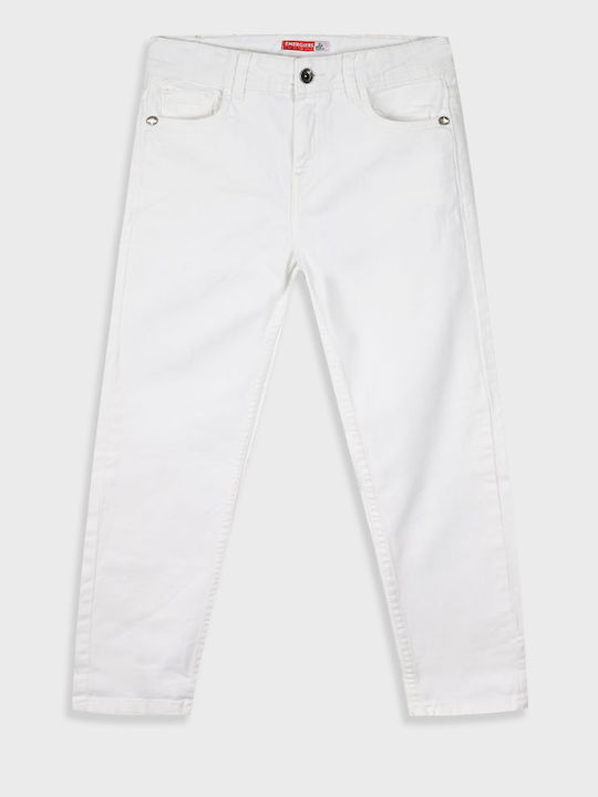 Energiers Kids' Fabric Pants white