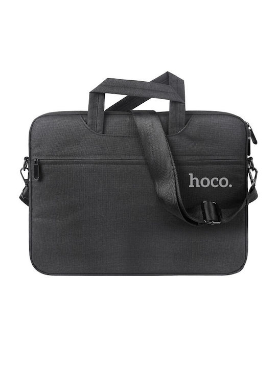Hoco Gt1 Simple Τσάντα Ώμου / Χειρός για Laptop 15.6" σε Μαύρο χρώμα