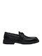 Men's Leather Loafers Black