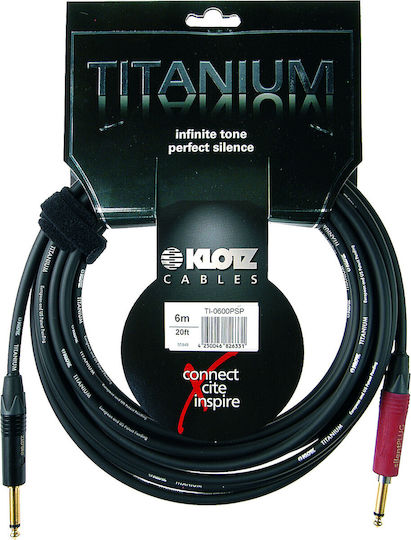 Klotz Titanium Cable 6.3mm male - 6.3mm male 9m (STO-KLZ.1622.0018)