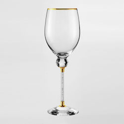 Kaliso Wine Glasses for Wedding made of Crystal Gold 1pcs