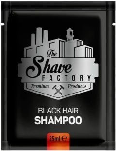 The Shave Factory Black Hair Шампоан за Запазване на Цвята и Блясък за Оцветени Коси