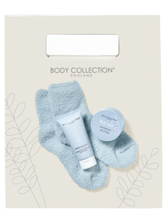 Body Collection Relax Feet Treats Set Îngrijire pentru Hidratare 3buc