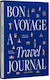 Printworks Bon Voyage - A Travel Journal Carnet 68 Foi Albastru