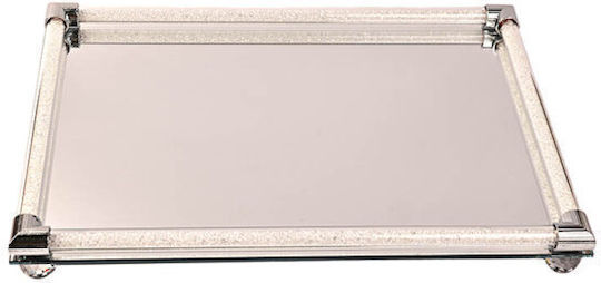 Kaliso Wedding Tray made of Metal Silver 1pcs