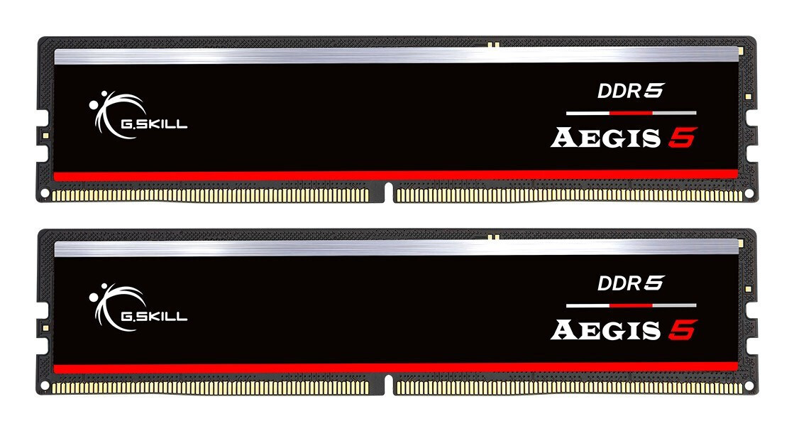 G.Skill Aegis 5 32GB DDR5 RAM με 2 Modules (2x16GB) και Ταχύτητα 5200 για Desktop