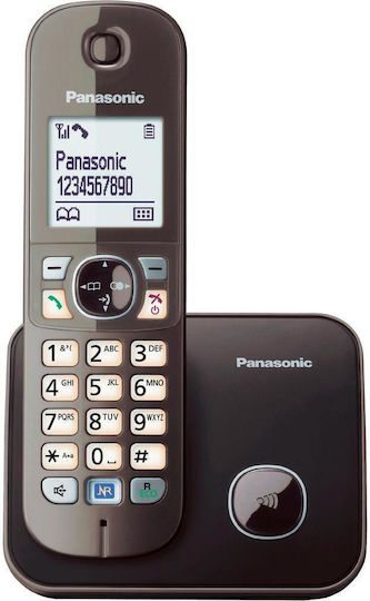 Panasonic KX-TG6811GA Schnurlostelefon Braun