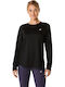 Core Women's Blouse Long Sleeve Black