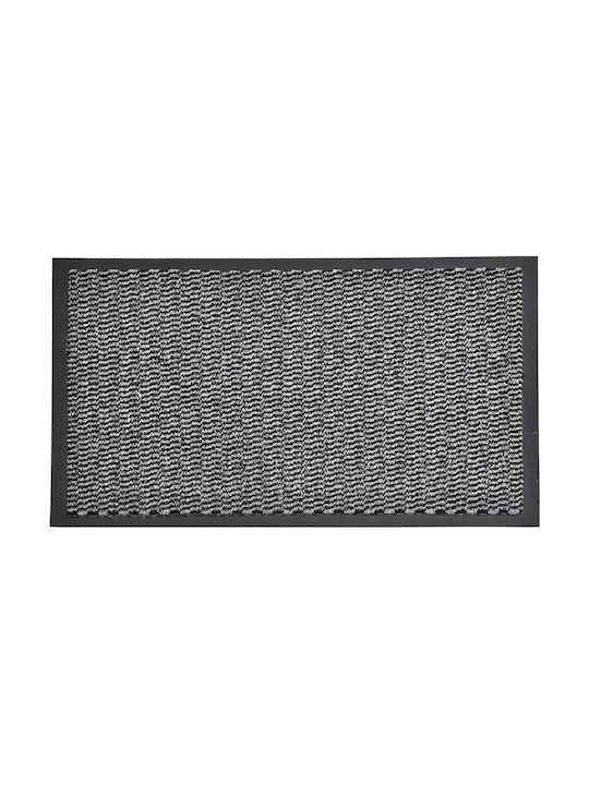Atmosphera Πατάκι Εισόδου Αντιολισθητικό Γκρι 80x120εκ.