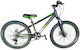 Energy Enigma 24" 2025 Μαύρο Mountain Bike με Ταχύτητες και Μηχανικά Δισκόφρενα