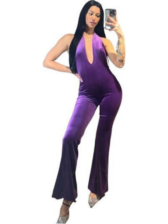 Chica Damen Einteiler Anzug Purple