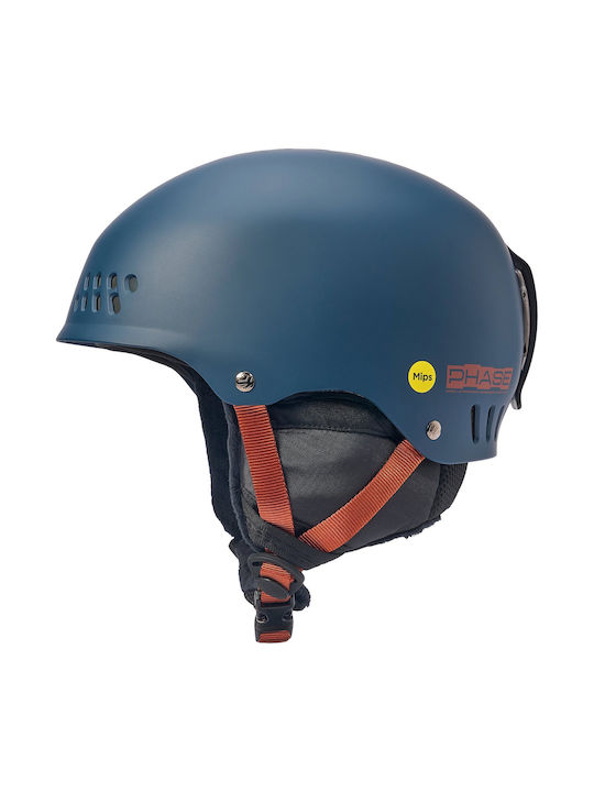 K2 Phase Men's Helmet for Ski & Snowboard Navy