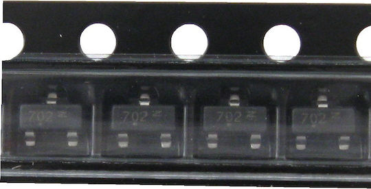 4 Stück 2n7002l N-Kanal Mosfet Kleinleistung 60 V 115 mA SMD SOT-23 Markierungscode 702 Onsemi