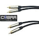 Cobra Hi-fi Proline Pro 2x Male Rca To 2x Male Rca 6m Professional Cable Επαγγελματικό Καλώδιο 2x Αρσενικά Rca 2x Αρσενικά Rca 6 Μέτρα Cl065-06