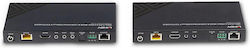 Kvm Extender Lindy 100m Cat.6 Hdmi 4k60 Hdbaset Ir/rs-232