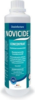 Novicide Lichid de Curățare pentru Suprafețe din Inox cu Acțiune de Dezinfectare 1x500ml