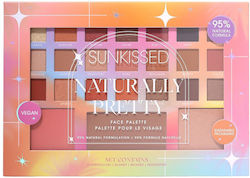Sunkissed Naturally Pretty Палитра за грим за Лице и Очи 47гр