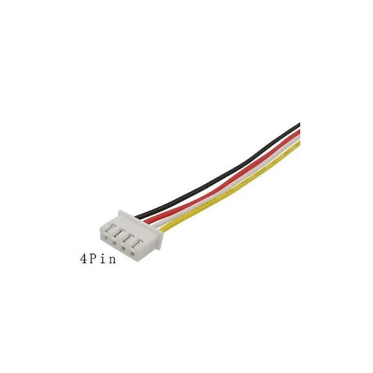 Single Head Jst Xh2.00mm 4p Male Connector Cable 10cm