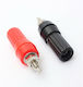 Conector Banane Negru Xs-p019/b 4mm