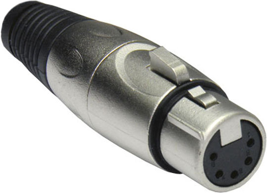 Martin S1005 Βύσμα Xlr 5 Pin Θηλυκό Βύσμα Xlr 5 Pin Θηλυκό