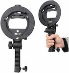 S-shape Bowens Flash Mount Bracket