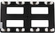 Nanlite Hd-t12-4-bhg Pavotube Quad Bank T12 Led Tube Gooseneck Mount 5/8" Receiver