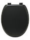 Atmosphera Toilettenbrille Hölzernes 37.5x46cm Schwarz