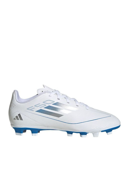 adidas F50 Club Kids Molded Soccer Shoes White