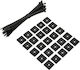 Rockboard By Warwick Rbo Co Set 1 Pedalboard Cable Management Set