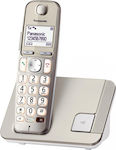 Panasonic KX-TGE210PDN Cordless Phone Gold