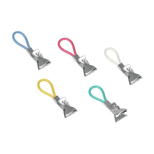 Set de 5 cleme pentru prosoape