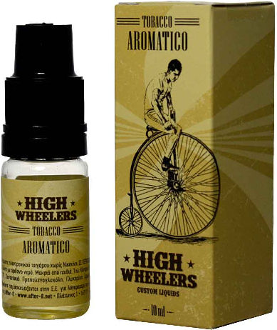 High Wheelers Готова Течност за Пълнене с Тютюнен / сладка Вкус 18мг 10мл