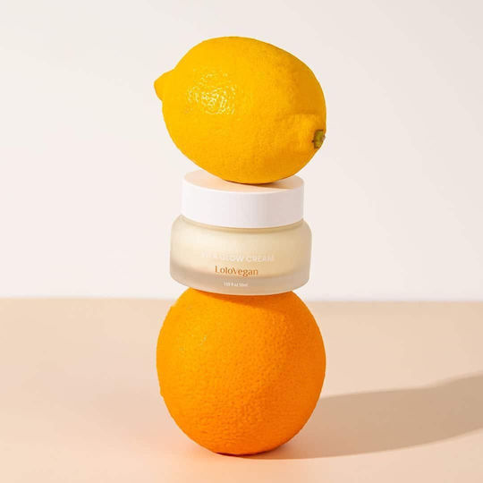 Lolovegan Vita Cremă de față cu Vitamina C și Colagen