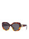 Celine Triomphe Women's Sunglasses with Brown Tartaruga Plastic Frame and Gray Lens cl40226u-56A