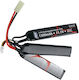 Asg Li-Po Battery 11.1V 1300mAh 25C 3S for RC Vehicle 3 Pieces