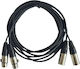 Hilec Cl-2xm2xf/3 Audio Cable