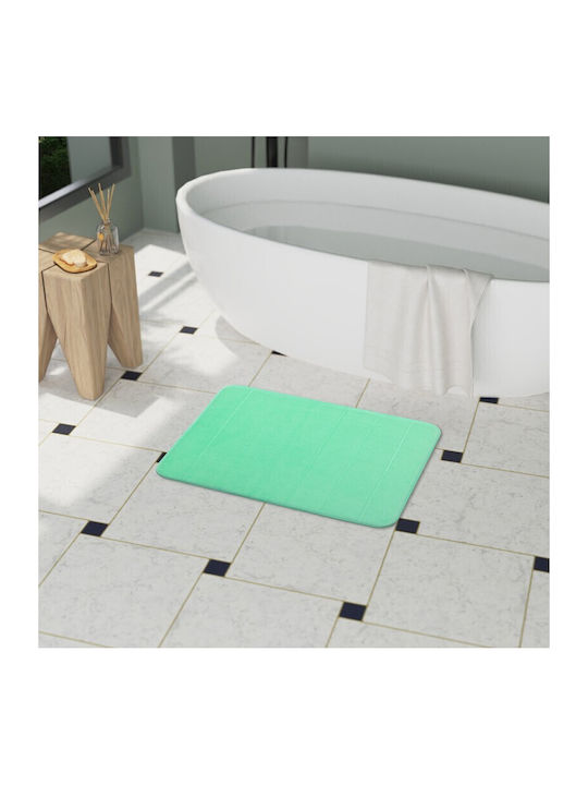Inter Ceramic Бански килим Правоъгълена ICSC210BM Светлозелено 50x70бр
