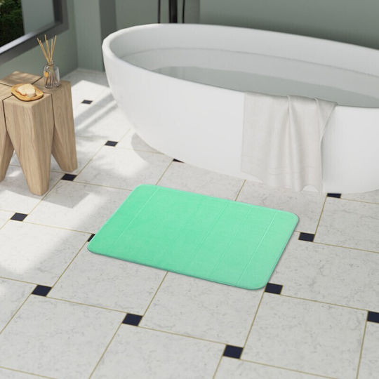 Inter Ceramic Πατάκι Μπάνιου ICSC210BM Light Green 50x70εκ.