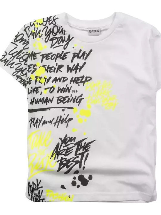 Trax Tricou Alb