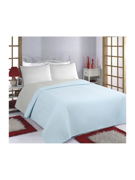 Silk Fashion Bones Set Coverlet Queen Size Sky ...