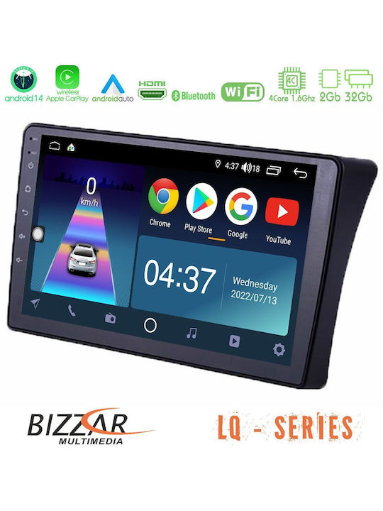 Bizzar Ηχοσύστημα Αυτοκινήτου για Nissan Navara / Pathfinder 2006-2011 (Bluetooth/USB/WiFi/GPS/Apple-Carplay/Android-Auto) με Οθόνη Αφής 9"