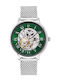 Pierre Lannier Herrenuhr Automatisch mit Silber Metallarmband