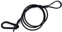 Cobra Pro Συρματόσχοινο Συρματασφάλεια Safety Wire Rope Cable Σύρμα Ασφαλείας 120cm Ø5mm 120kg Wire5120