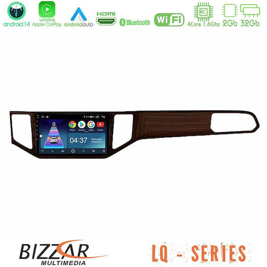Bizzar Ηχοσύστημα Αυτοκινήτου για Volkswagen Sportsvan 2014-2020 (Bluetooth/USB/WiFi/GPS/Apple-Carplay/Android-Auto) με Οθόνη Αφής 9"