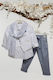 Mi Chiamo Boys Baptism Suit with Vest White